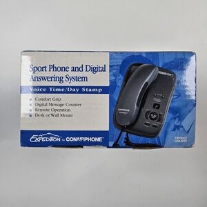 Conairphone Expedition Sport Phone Digital Answering System FX940GT Granite Gray